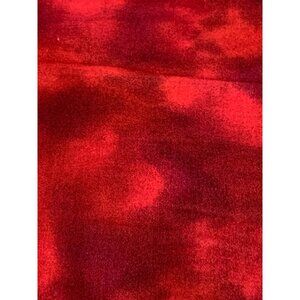 Rich Red Cotton Fabric 1/2 Yard 44" Wide British Basics By The Woodrow Studio